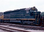Clinchfield Railroad SD45 #3630, sitting in Tilford Yard, 